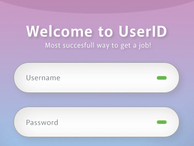 UserID element ui user interface