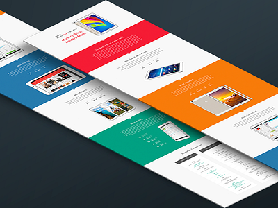 Huawei MediaPad T1 8.0 Pro - Product Landing Page design development huawei landing page mediapad pro product tablet website