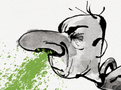 Snot digital drawing illustration kylebrush photoshop