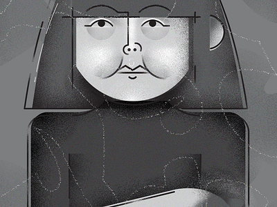 personal asian black fashion girl grain icon white woman