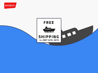 Free Shipping byebuy e commerce identity web
