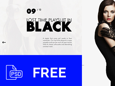 EDStore - Fashion Web Store (Free PSD) design fashion free freebies psd shop shopping store web