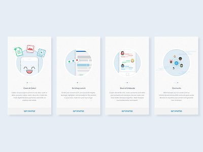 Mobile Onboarding app flat mobile onboarding vector