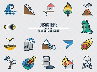 aami flat: Disasters avalanche catastrophy comet danger disaster earthquake fire godzilla pollution tornado tsunami