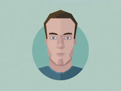 Hello Dribbble! illustration portrait