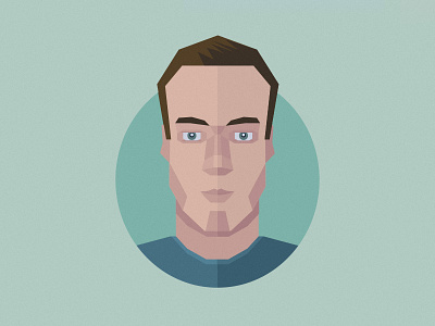 Hello Dribbble! illustration portrait