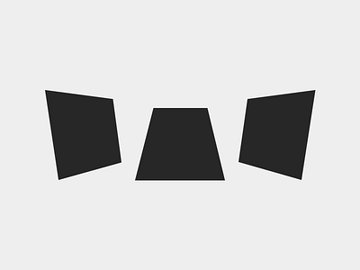 w boxes geometric logo saul bass w