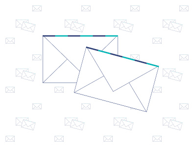 Envelope Pattern envelope envelope icon pattern purple turquoise