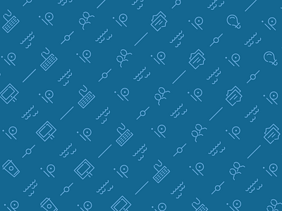 Diagonal Icon Pattern blue business business card icon icons image outline outline icons pattern vector