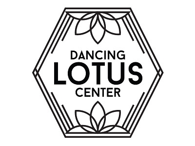 Lotus Logo Idea center design line logo lotus