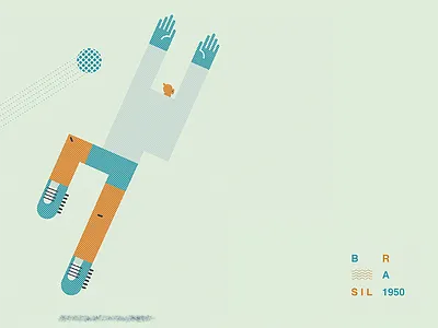 Keeper design football goalie graphic illustration keeper print shapes soccer typography world cup