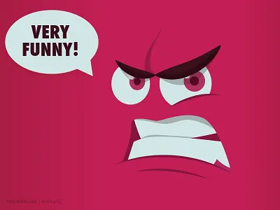 Very Funny! cartoon faces illustration mood vector
