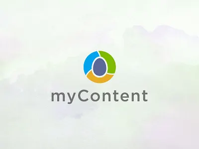 My Content Logo color egg logo symbol vector visualcookies