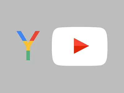 Youtube color flat for fun logo play playful shapes video youtube