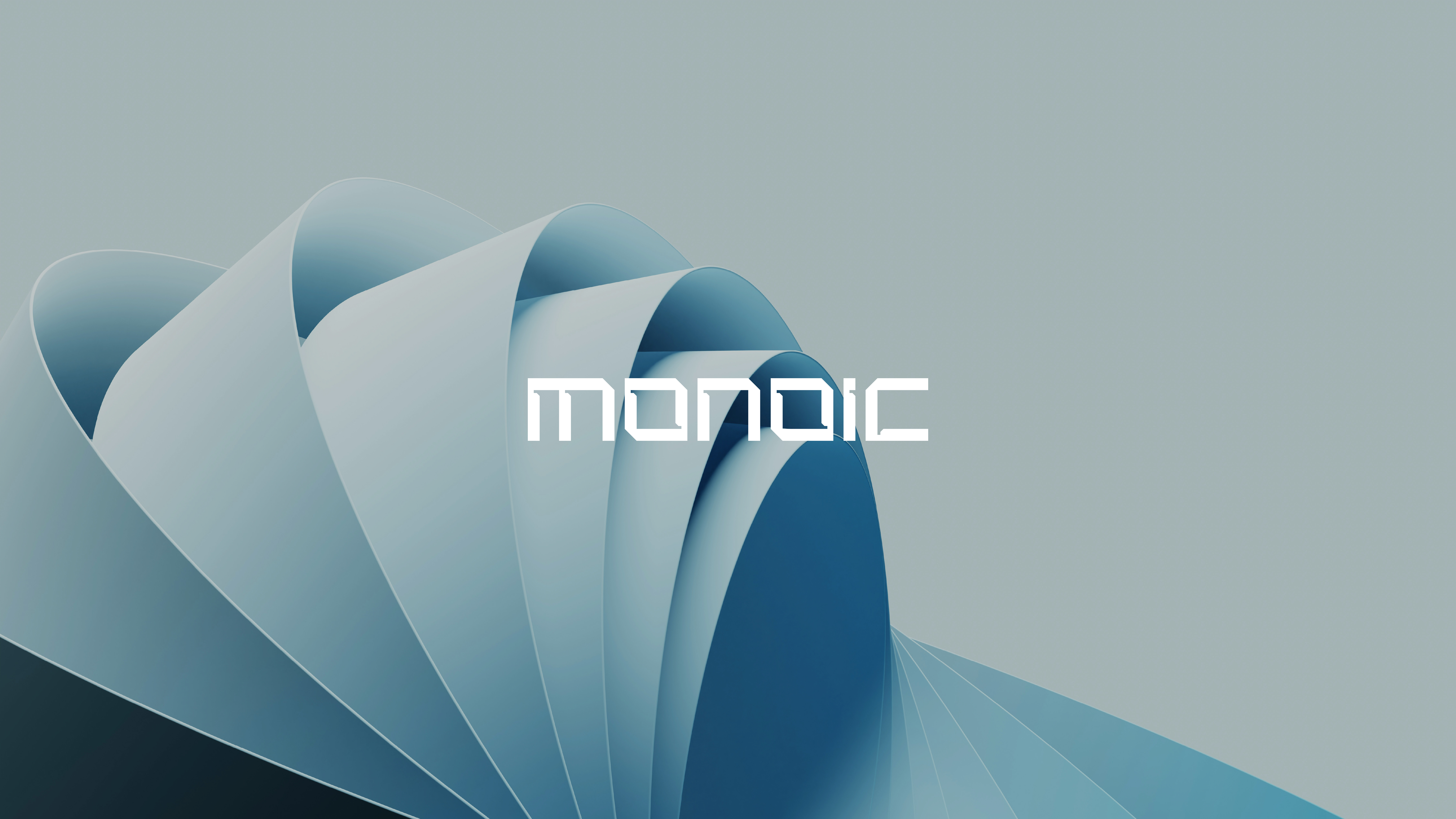 Monoic Studios brand branding design graphic design icon logo logotype vector