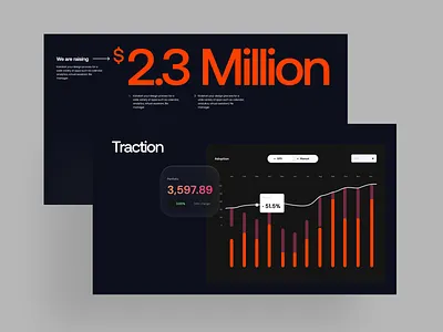 New deck slides branding colours creative design figma graphic design illustration landingpage logo mobileapp pitch deck pitchdeck presentation ui