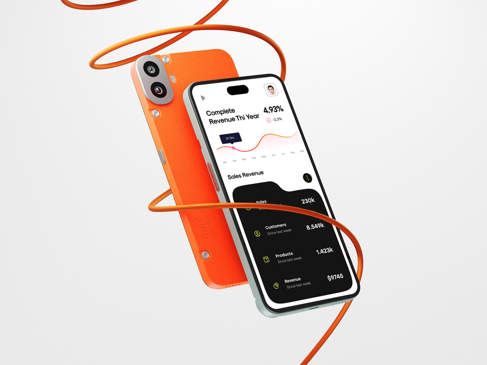 Example of Finance APP UI Design
