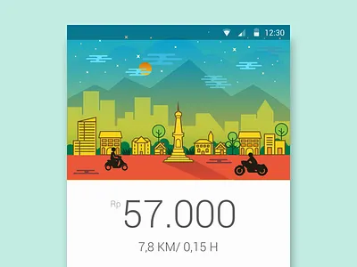 App Illustration city flat illustration ui user interface ux