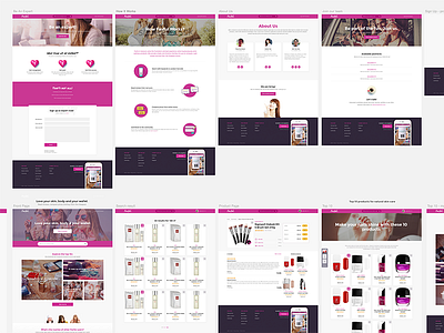 Favful Webapp Mockup design web