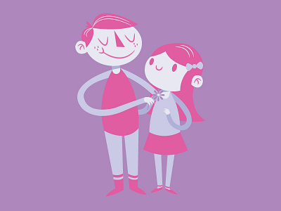 First Date cute flower illustrator love