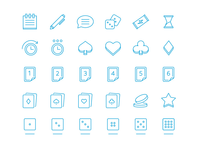 Example of Boardgame Icons