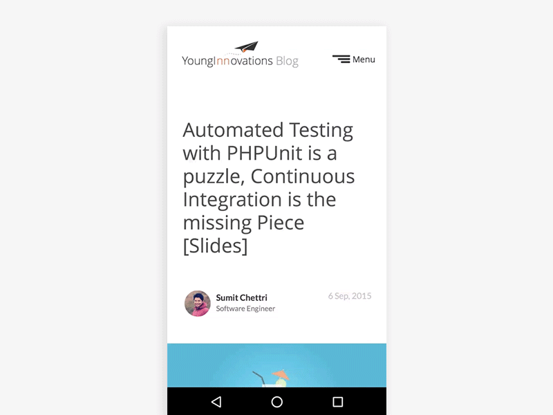Fly in Navigation Menu animation menu menu animation navigation pixate