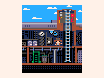 Indiana Jones and the Fate of Atlantis demake 16colors demake fate of atlantis indiana jones pico8 pixel pixel art