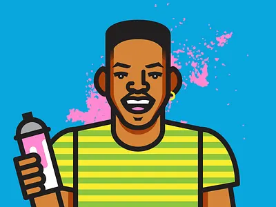 Fresh Prince bel air fresh prince illustration vector will smith