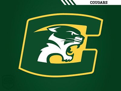 Cougars big cat chicago cougars hockey sports logos