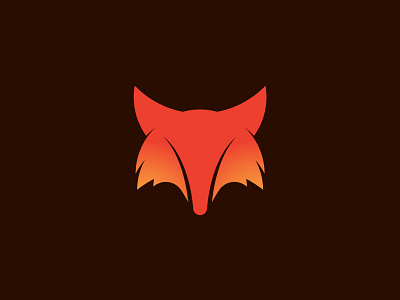 Firefox animal fire fox logo minimal simple
