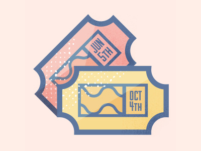 Movie Stubs design film graphic design icon iconography illustration movie theater tickets vectors