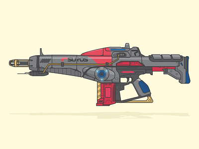 Suros Regime - Year 2 destiny flat illustration illustrator suros regime taken king vector weapon year 2