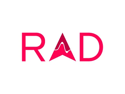 RAD: Restaurant Analytics Delivered analytics brand branding data logo logotype rad radical