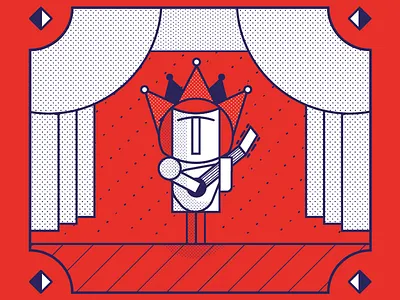 Minstrel ai dragon george illustrator medieval minimal minstrel saint vector