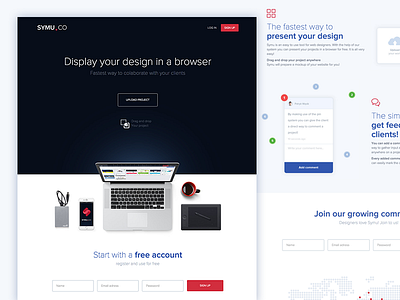 Symu.co - new website! design ui ux web webdesign