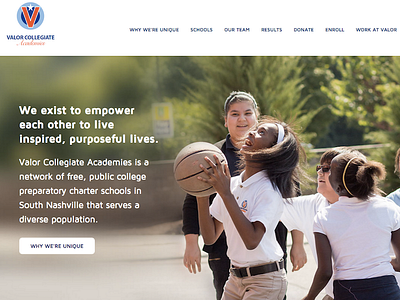 Valor - Launch! education nashville ux web web design web development