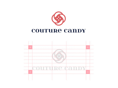 Couture candy logo brand design fashion freelance identity mark symbol vietnam