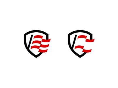 Flag / Football / Game / Crest / Fans crest design fans flag football game logo mark soccer symbol