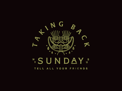 Taking Back Sunday branding emo illustration laxalt lineart linework reno taking back sunday