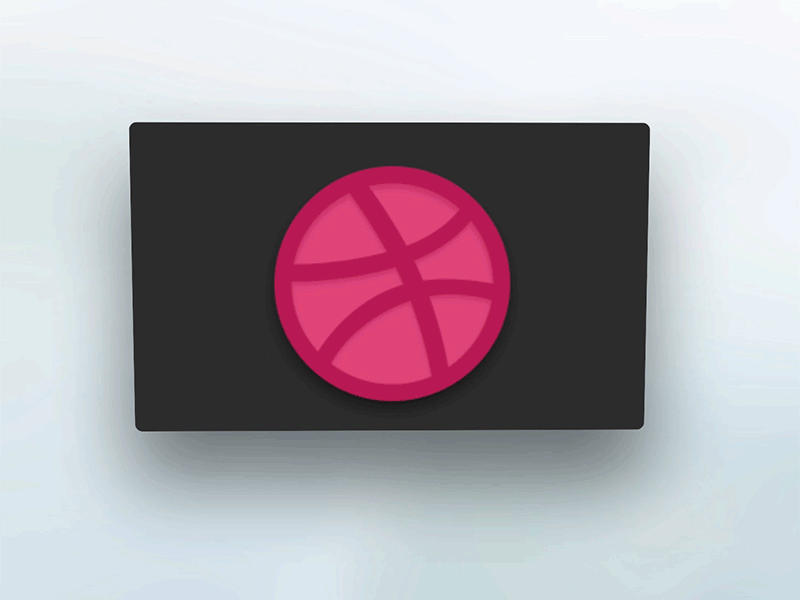 Dribbble App for Apple TV app apple icon parallax tv