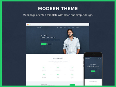 MultiUp - Multi Purpose WordPress Theme corporate multi purpose wordpress theme