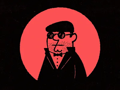 Good Fella art artwork drawing illustration mid century midcentury usa vintage