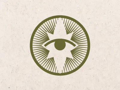 Eye of the Truth eye god justice law logo religion star truth wheel