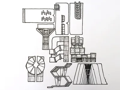 Brutalism ::: Hand-Lettered Typography custom typography hand drawn typography hand lettered hand lettering handletter handwritten illustrated type lettering paper graffiti type typography