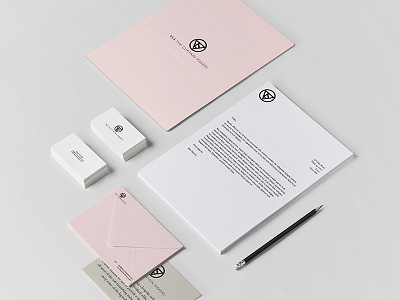 Vls Branding Dribbble branding business card design letter logo stationary