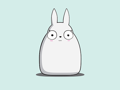 Princess Totoro cute illustrator miyazaki totoro vector