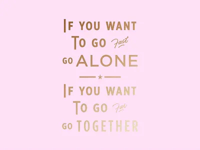 African Proverb brush script handlettering lettering quote script type typography