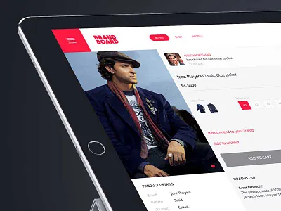 Brand Board - A Social E-Commerce Platform ecommerce product socialshopping uxdesign virtual shop