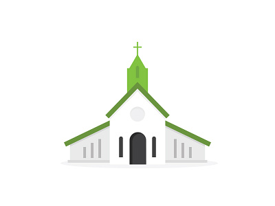 Church Building brand building church editorial graphic icon illustration logo magazine minimal print vector