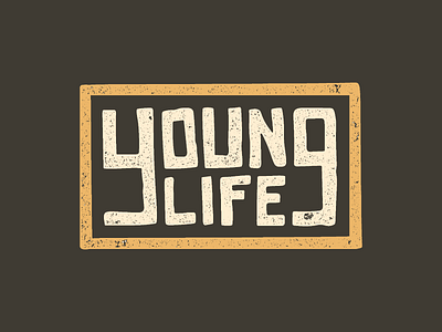 Younglife - Hand Type hand type illustration lettering tshirt typography vintage young life